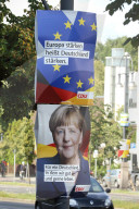 NEWS - Deutschland Bundestagswahlen 2017: Wahlplakate