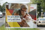 NEWS - Deutschland Bundestagswahlen 2017: Wahlplakate