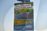 NEWS - Deutschland Bundestagswahlen 2017: Wahlplakate