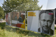 NEWS - Deutschland Bundestagswahlen 2017: Wahlplakate