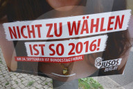NEWS - Deutschland Bundestagswahlen 2017: Wahlplakate