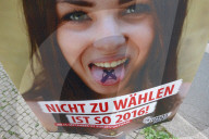 NEWS - Deutschland Bundestagswahlen 2017: Wahlplakate
