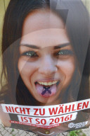 NEWS - Deutschland Bundestagswahlen 2017: Wahlplakate