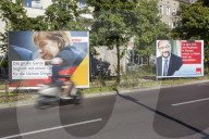 NEWS - Deutschland Bundestagswahlen 2017: Wahlplakate