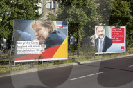 NEWS - Deutschland Bundestagswahlen 2017: Wahlplakate