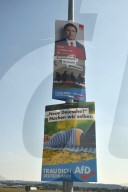 NEWS - Deutschland Bundestagswahlen 2017: Wahlplakate