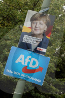 NEWS - Deutschland Bundestagswahlen 2017: Wahlplakate