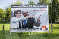 NEWS - Deutschland Bundestagswahlen 2017: Wahlplakate