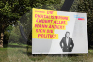 NEWS - Deutschland Bundestagswahlen 2017: Wahlplakate