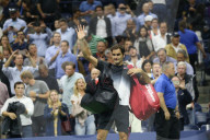 PEOPLE - Tennis US Open: Roger Federer verliert gegen Jan Martin del Potro