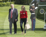 NEWS - Hurrikan Irma: Kurzes Statement von Donald Trump beim Weisse Haus