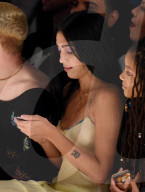 PEOPLE - Lourdes Leon in der Frontrow an der Jeremy Scott Show in New York