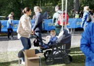 PEOPLE - Schweden: Prinzessin Victoria mit ihren Kindern am 'Prinz Daniel Rennen' in Hagaparken