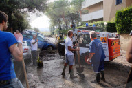 NEWS - Italien: Überschwemmungen in Livorno nach heftigen Regenfällen