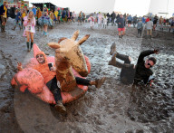 PEOPLE - Dorset: Bestival Music Festiva in Lulworth Estate