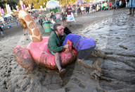 PEOPLE - Dorset: Bestival Music Festiva in Lulworth Estate