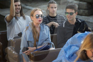 PEOPLE - Lindsay Lohan besucht mit Freunden einen Wasserpark in Mardrid