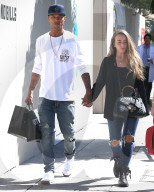 PEOPLE - Jeremy Meeks und Chloe Green bummeln am Robertson
