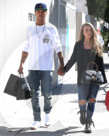 PEOPLE - Jeremy Meeks und Chloe Green bummeln am Robertson
