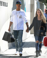 PEOPLE - Jeremy Meeks und Chloe Green bummeln am Robertson