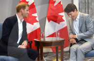 PEOPLE - Prince Harry trifft den kanadischen Premier Justin Trudeau zum Gespräch