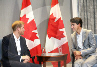 PEOPLE - Prince Harry trifft den kanadischen Premier Justin Trudeau zum Gespräch