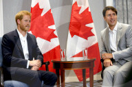 PEOPLE - Prince Harry trifft den kanadischen Premier Justin Trudeau zum Gespräch