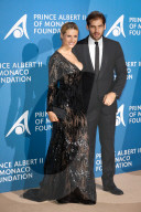 PEOPLE - Michelle Hunziker und Tomaso Trussarid an der Gala in Monte Carlo für The Global Ocean