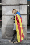 NEWS - Barcelona: Schweigemarsch nach der Abstimmung zur Unabhängikeit