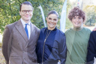 PEOPLE - Stockholm: Victoria und Daniel bei den 'Outdoor Associations' im Wald  