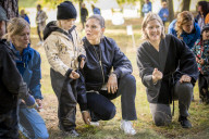 PEOPLE - Stockholm: Victoria und Daniel bei den 'Outdoor Associations' im Wald  