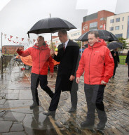 PEOPLE - Prinz William zu Besuch in Belfast