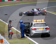 NEWS -  Formel 1 GP von Japan: Unfall von Carlos Sainz Jr.