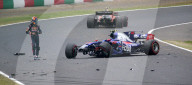 NEWS -  Formel 1 GP von Japan: Unfall von Carlos Sainz Jr.