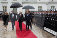 NEWS - Warschau: Der Bulgarische Präsident Rumen Radev ist zu Besuch bei Andrzej Duda