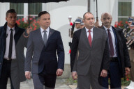 NEWS - Warschau: Der Bulgarische Präsident Rumen Radev ist zu Besuch bei Andrzej Duda