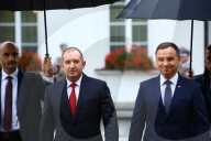 NEWS - Warschau: Der Bulgarische Präsident Rumen Radev ist zu Besuch bei Andrzej Duda