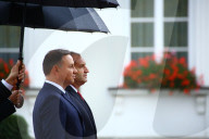 NEWS - Warschau: Der Bulgarische Präsident Rumen Radev ist zu Besuch bei Andrzej Duda