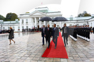 NEWS - Warschau: Der Bulgarische Präsident Rumen Radev ist zu Besuch bei Andrzej Duda