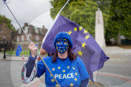 NEWS - Anti-Brexit Protest vor der Westminster Abbey