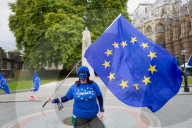 NEWS - Anti-Brexit Protest vor der Westminster Abbey