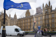 NEWS - Anti-Brexit Protest vor der Westminster Abbey