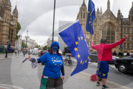 NEWS - Anti-Brexit Protest vor der Westminster Abbey