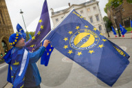 NEWS - Anti-Brexit Protest vor der Westminster Abbey
