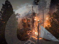 NEWS - USA: Waldbrände in Kalifornien - Santa Rosa Hilton Hotel