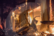 NEWS - USA: Waldbrände in Kalifornien - Santa Rosa Hilton Hotel