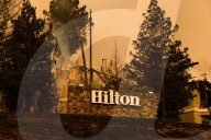 NEWS - USA: WaldbrÃ¤nde in Kalifornien - Santa Rosa Hilton Hotel