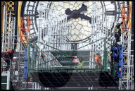 NEWS - London: Das berühmte Urwerk von Big Ben verschwindet hinter dem Baugerüst