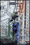 NEWS - London: Das berühmte Urwerk von Big Ben verschwindet hinter dem Baugerüst