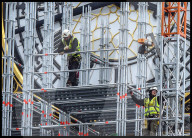 NEWS - London: Das berühmte Urwerk von Big Ben verschwindet hinter dem Baugerüst